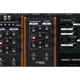 	Logiciels instruments virtuels - Moog - MF-108S Cluster Flux