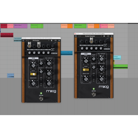 Logiciels instruments virtuels - Moog - MF-107S FreqBox