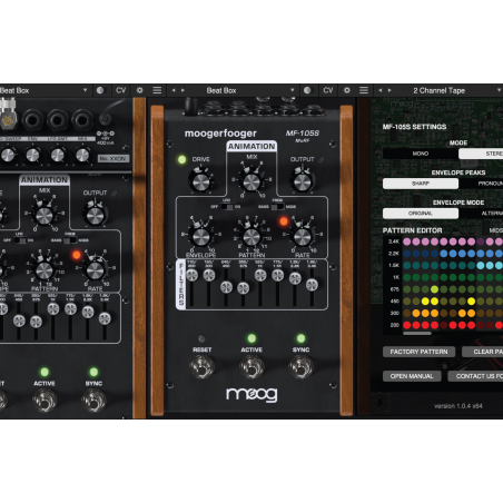 Logiciels instruments virtuels - Moog - MF-105S MuRF