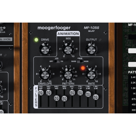 Logiciels instruments virtuels - Moog - MF-105S MuRF