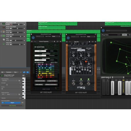 Logiciels instruments virtuels - Moog - MF-105S MuRF