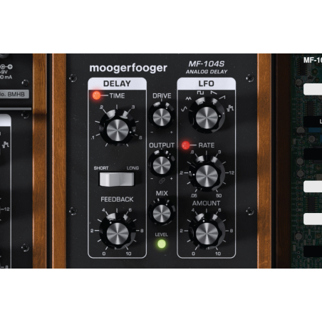 Logiciels instruments virtuels - Moog - MF-104S Analog Delay