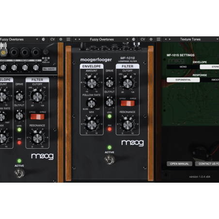 Logiciels instruments virtuels - Moog - MF-101S Lowpass Filter