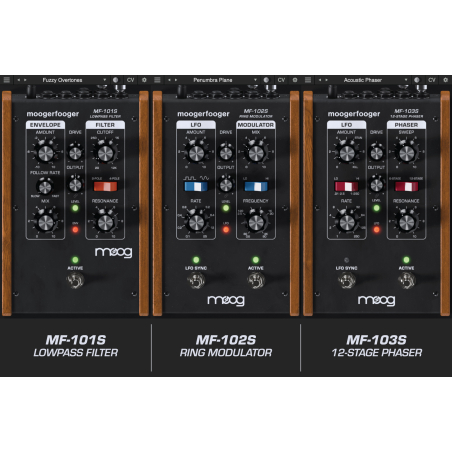 Logiciels instruments virtuels - Moog - Complete Moogerfooger...