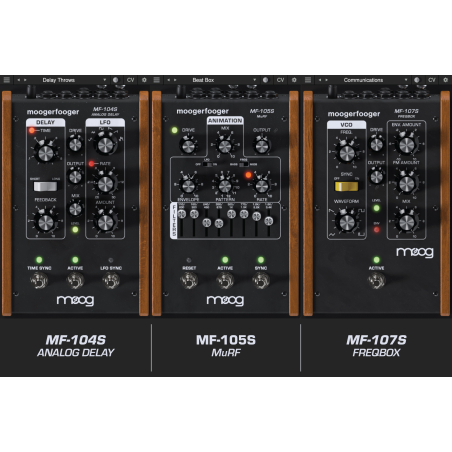 Logiciels instruments virtuels - Moog - Complete Moogerfooger...