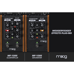 	Logiciels instruments virtuels - Moog - Complete Moogerfooger...