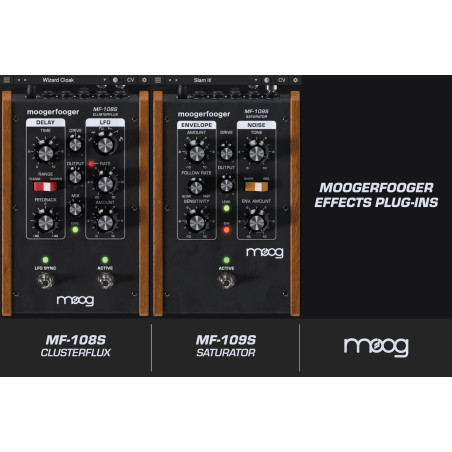 Logiciels instruments virtuels - Moog - Complete Moogerfooger...