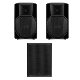 Enceintes amplifiées - RCF - 2 ART 715-A MK5 + SUB...