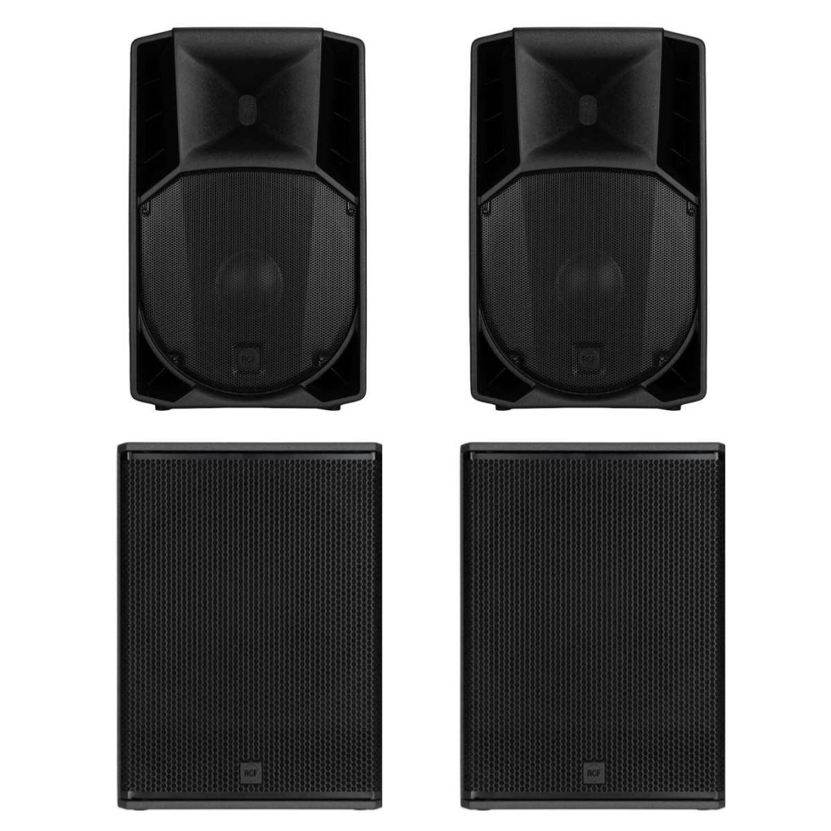 Enceintes amplifiées - RCF - 2 ART 745-A MK5 + 2 SUB...