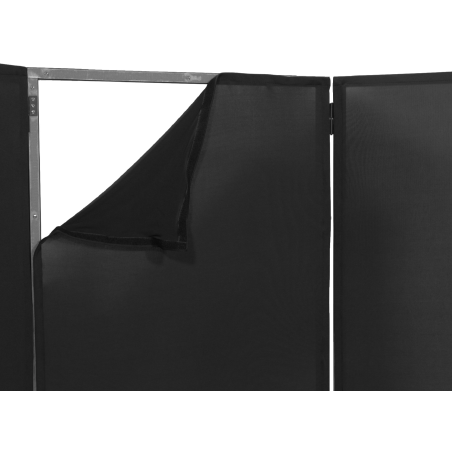 Stands DJ de scène - Yourban DJ - LYCRA DJ PANEL 120 BL