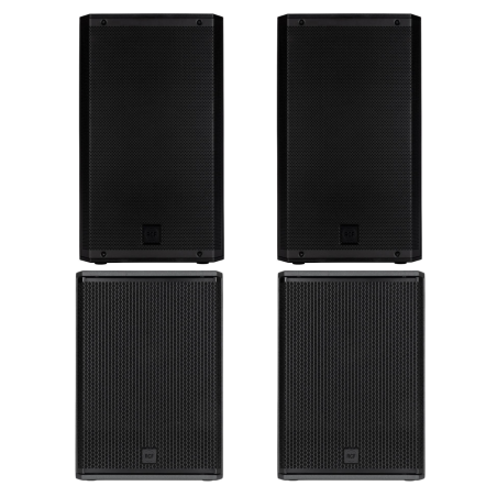 Enceintes amplifiées - RCF - 2 ART 912-A + 2 SUB 905 AS MK3