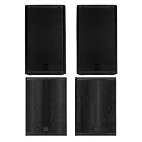Enceintes amplifiées - RCF - 2 ART 932-A + 2 SUB 15-AX