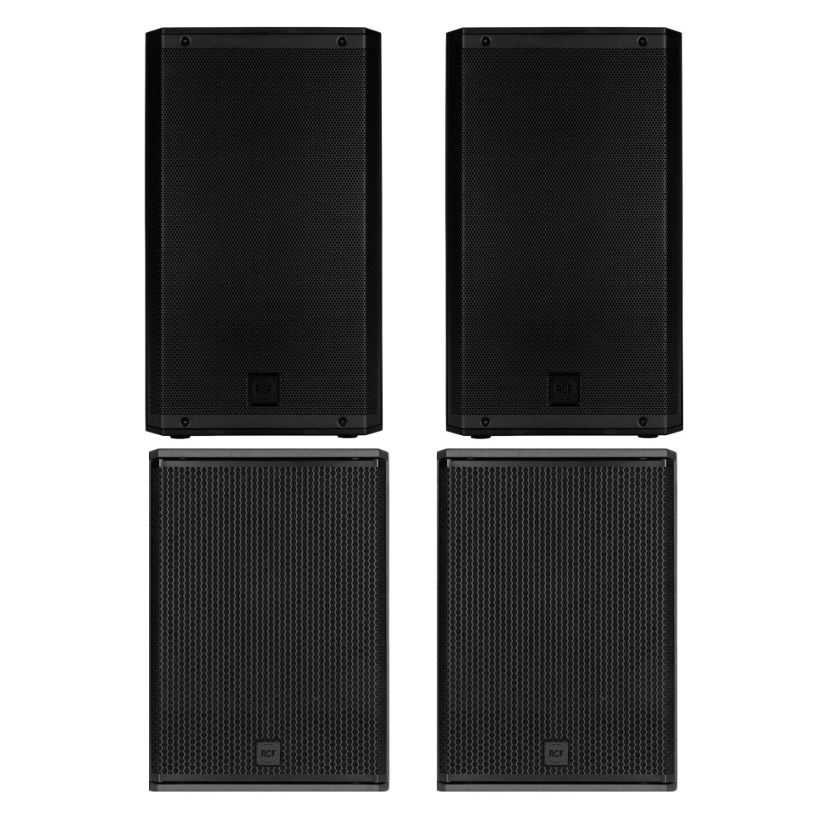 Enceintes amplifiées - RCF - 2 ART 932-A + 2 SUB 15-AX