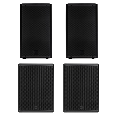 Enceintes amplifiées - RCF - 2 ART 932-A + 2 SUB 18-AX