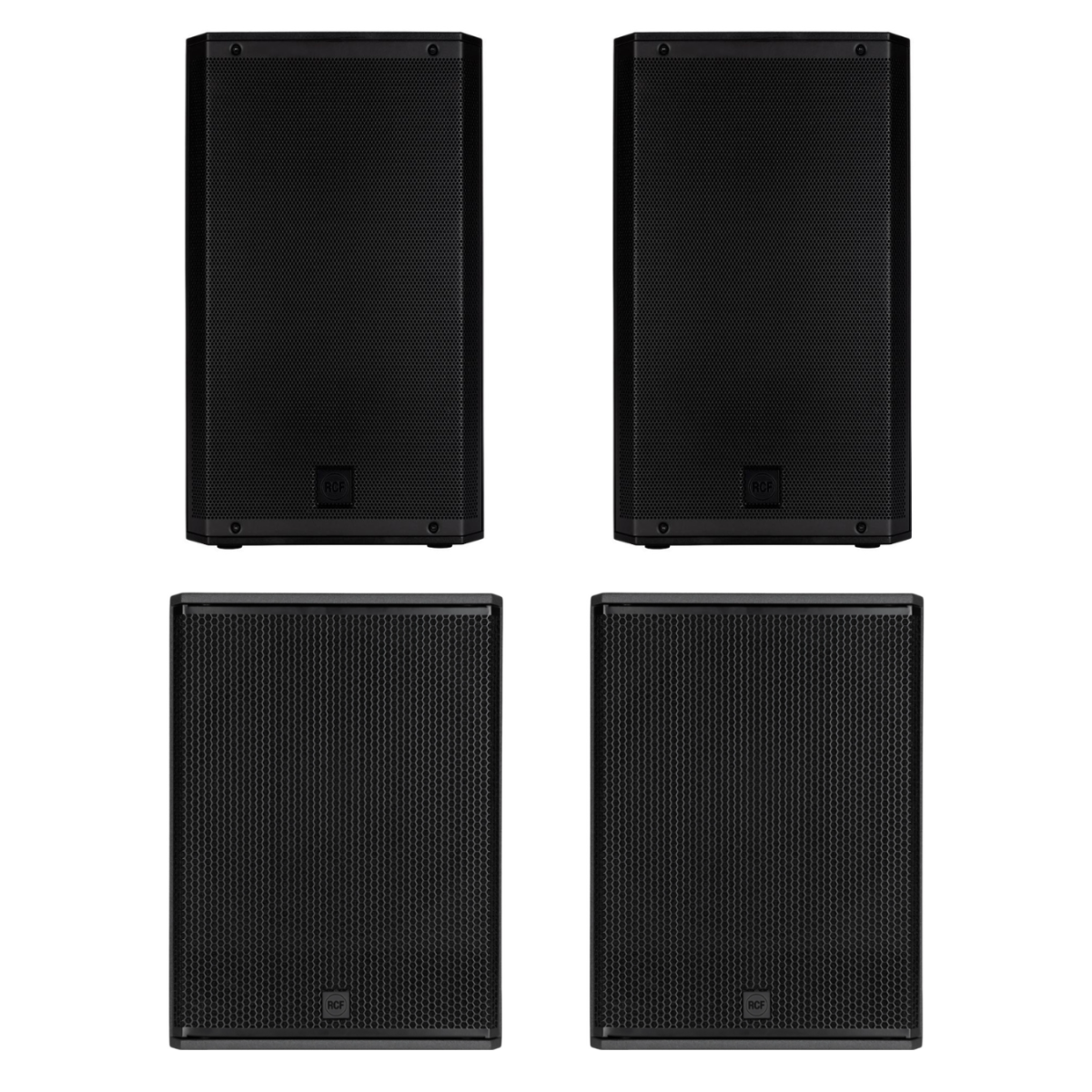 Enceintes amplifiées - RCF - 2 ART 932-A + 2 SUB 18-AX