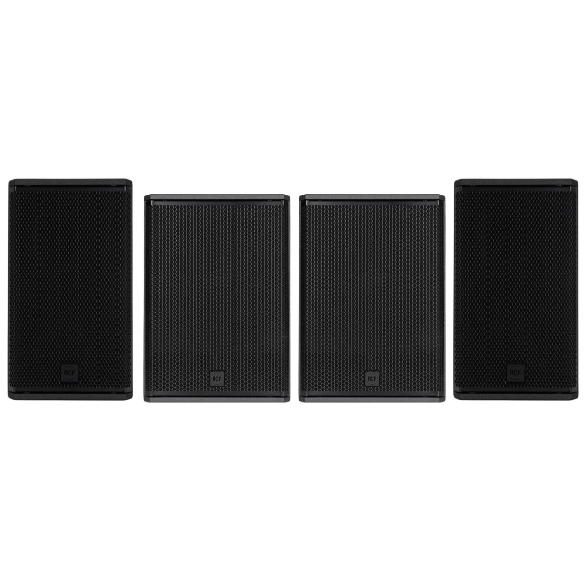 Enceintes amplifiées - RCF - 2 NX 910-A + 2 SUB 18-AX