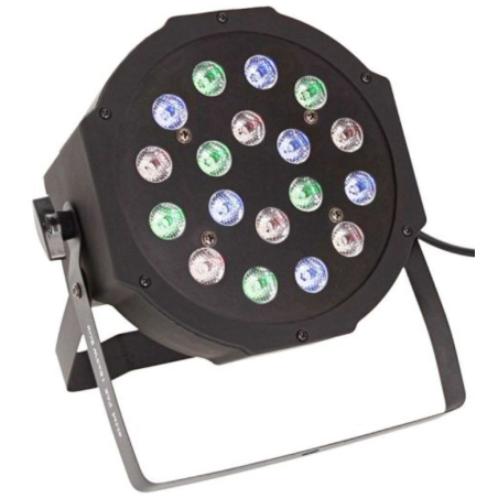 Projecteurs PAR LED - Power Lighting - PAR SLIM 18X3 RGB
