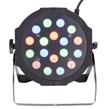 Projecteurs PAR LED - Power Lighting - PAR SLIM 18X3 RGB