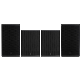 Enceintes amplifiées - RCF - 2 NX 912-A +2 SUB 18-AX