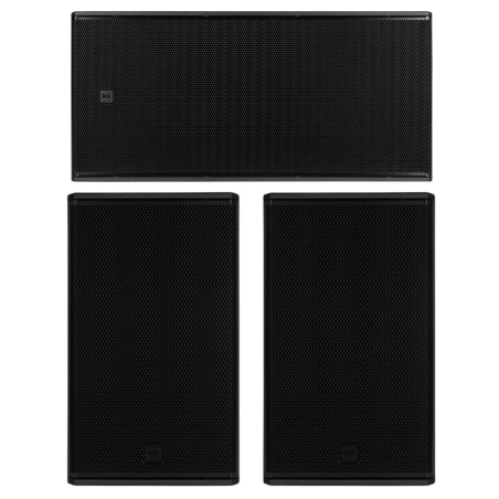 Enceintes amplifiées - RCF - 2 NX 915-A + SUB 8008-AS