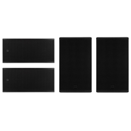 Enceintes amplifiées - RCF - 2 NX 915-A + 2 SUB 8008-AS