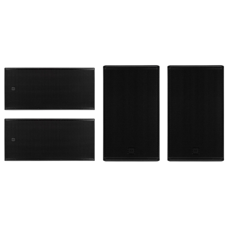 Enceintes amplifiées - RCF - 2 NX 915-A + 2 SUB 8008-AS