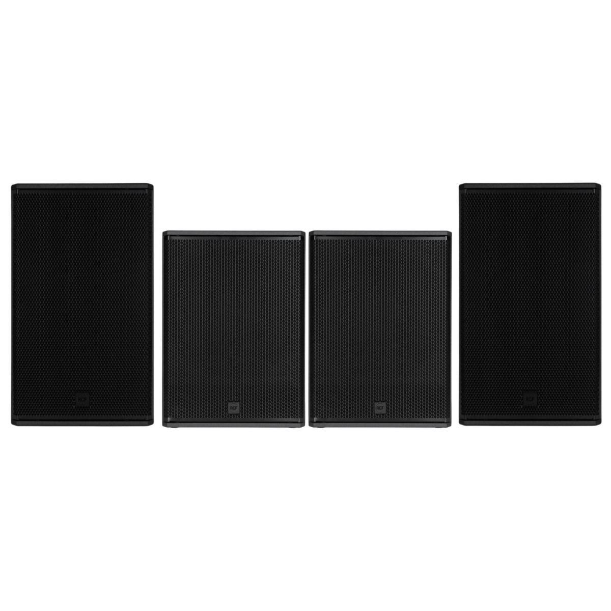 Enceintes amplifiées - RCF - 2 NX 915-A + 2 SUB 18-AX