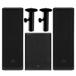 Enceintes amplifiées - RCF - 2 NXL 14-A + SUB 15-AX + 2...