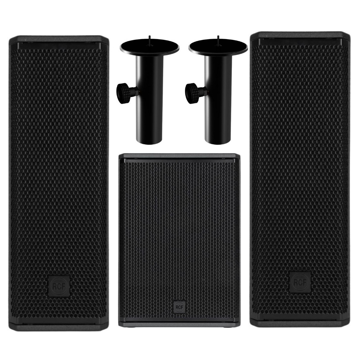 Enceintes amplifiées - RCF - 2 NXL 14-A + SUB 905 AS MK3...