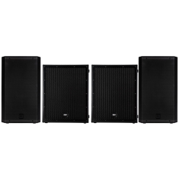 Enceintes amplifiées - RCF - 2 ART 945-A + 2 SUB 8004-AS