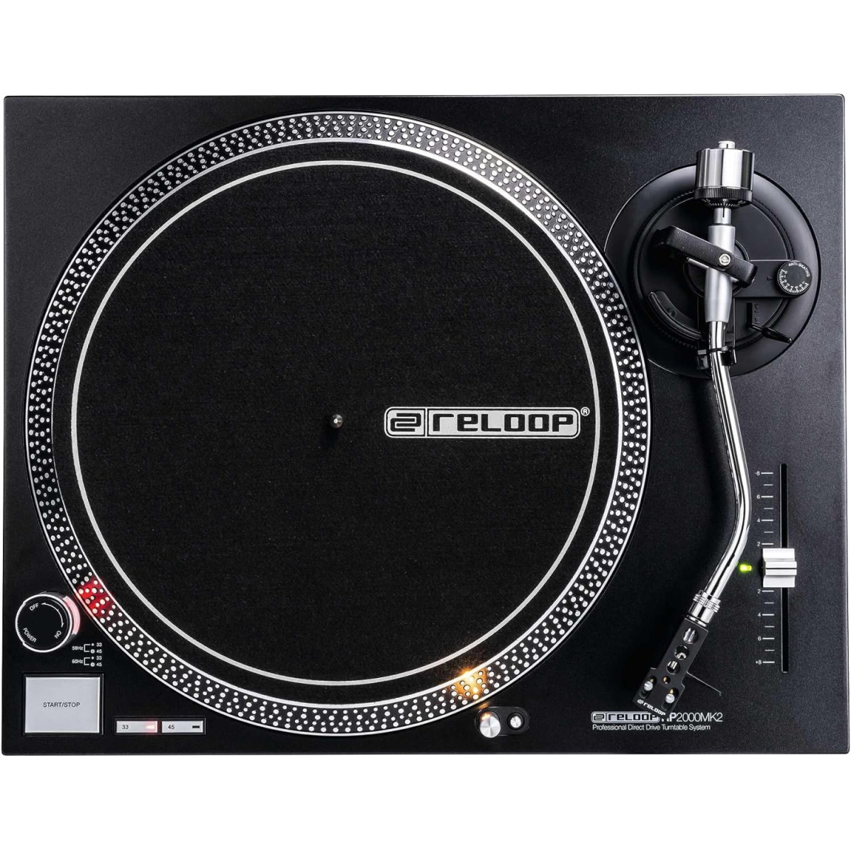 Platines vinyles DJ entrainement direct - Reloop - RP 2000 MK2