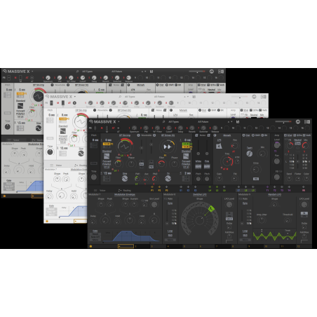 Logiciels instruments virtuels - Native Instruments - MASSIVE X