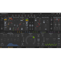 	Logiciels instruments virtuels - Native Instruments - MASSIVE X