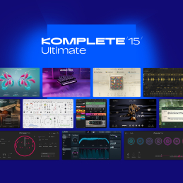 Logiciels instruments virtuels - Native Instruments - KOMPLETE 15 ULTIMATE...