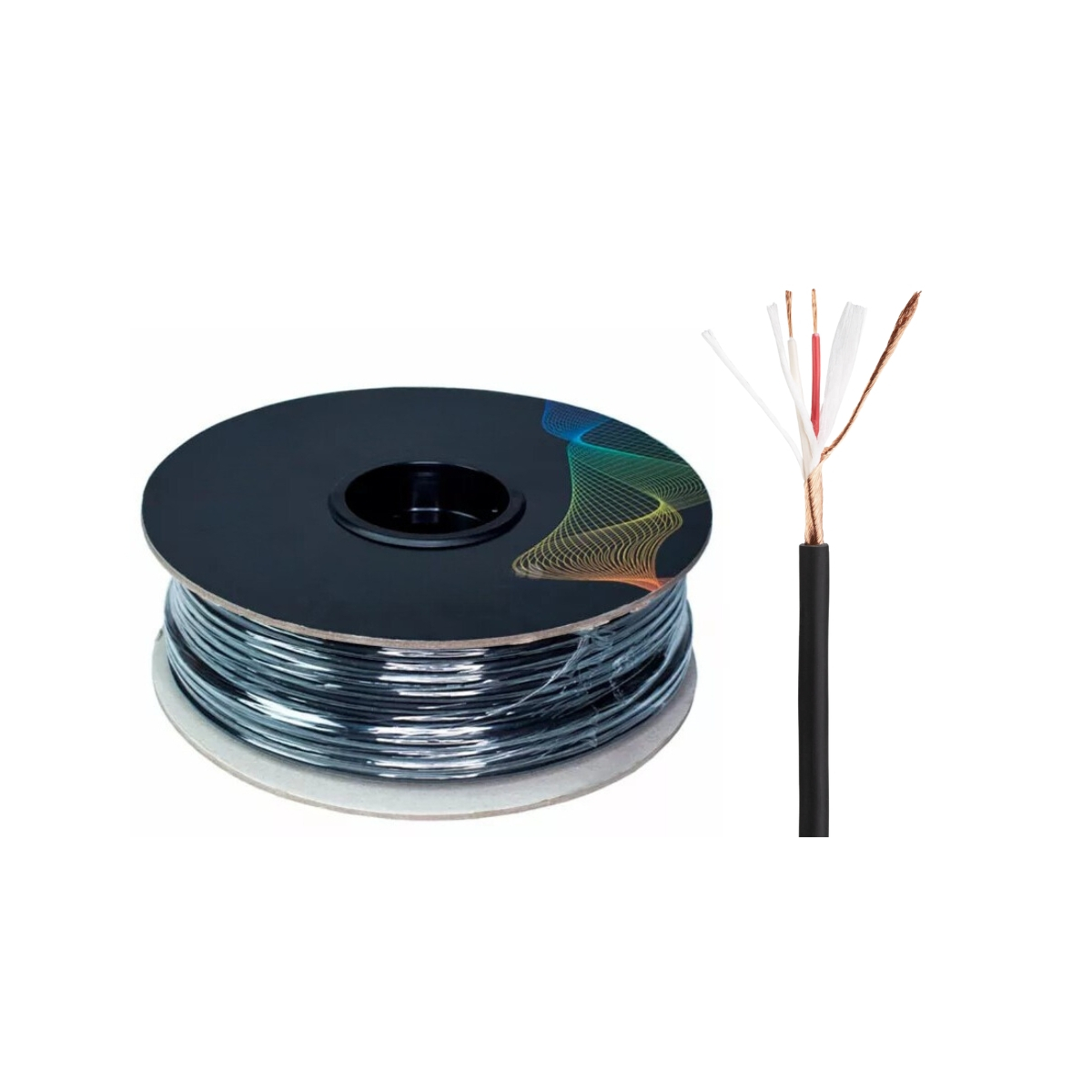 Câble DMX au mètre - Hilec - DMXCAB-100M (BOBINE 100M)