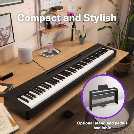 Pianos numériques portables - Yamaha - P-145BT