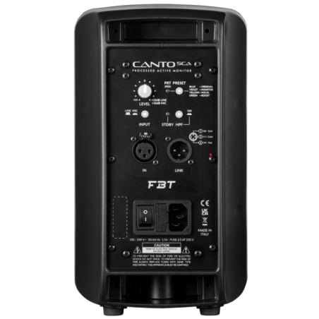 Enceintes amplifiées - FBT - CANTO 5CA B