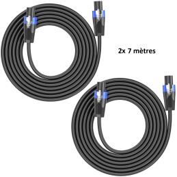 	Câbles hauts parleurs SPEAKON - dB Technologies - DCK-4P (4x1,5mm - 7m - La...