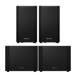Packs Sono - Pioneer DJ AlphaTheta - PACK 2 XPRS102 + 2 XPRS1152ST