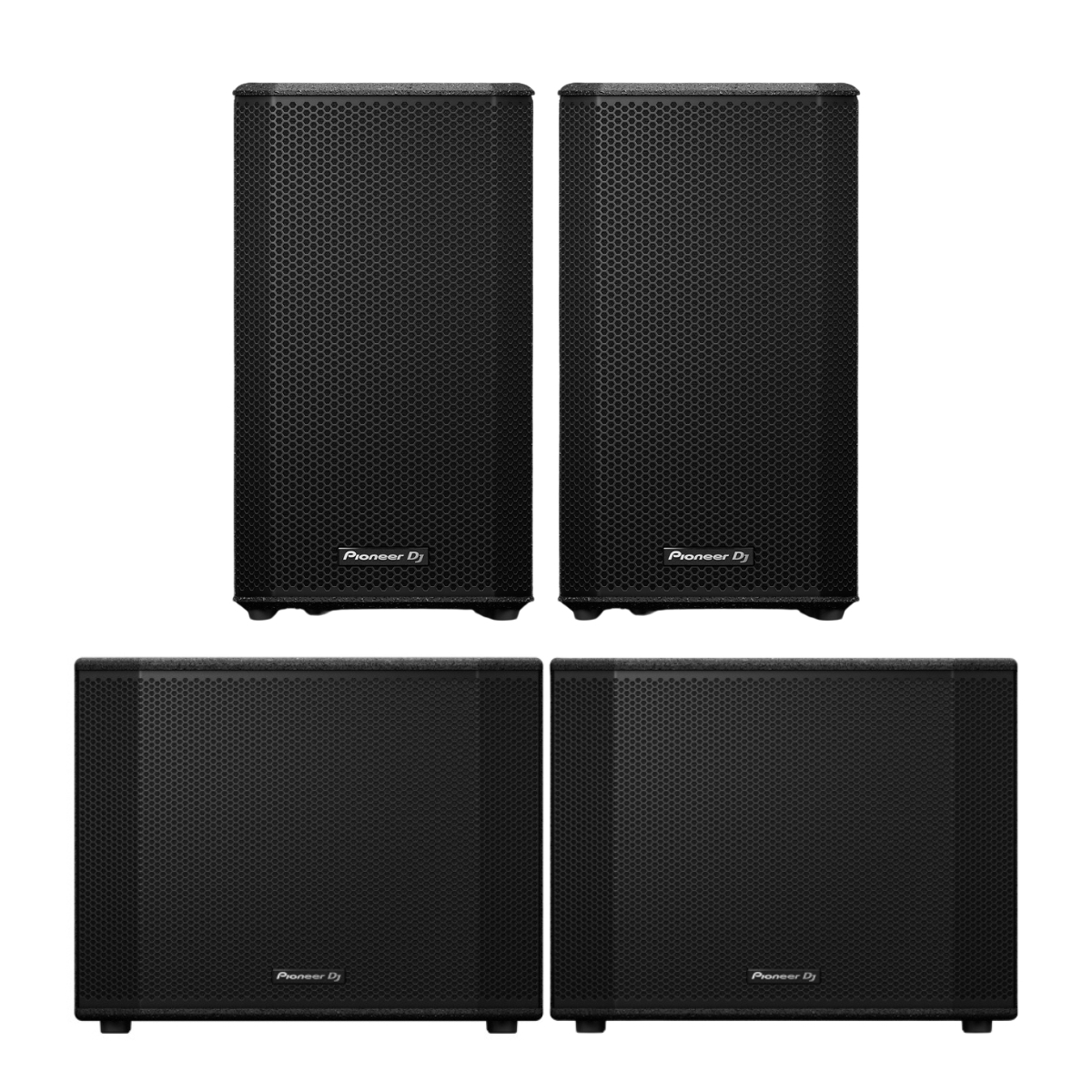 Packs Sono - Pioneer DJ AlphaTheta - PACK 2 XPRS102 + 2 XPRS1152ST