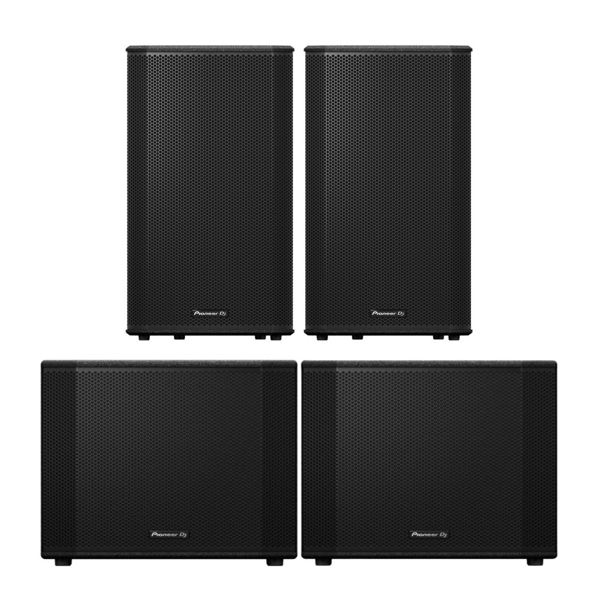 Packs Sono - Pioneer DJ AlphaTheta - PACK 2 XPRS152 + 2 XPRS1152ST