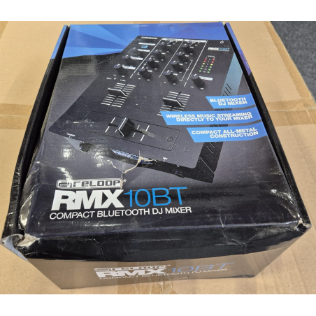 Tables de mixage DJ - Reloop - RMX-10 BT - (Emballage abimé)