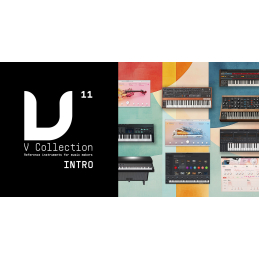 Logiciels instruments virtuels - Arturia - V-Collection 11 Intro