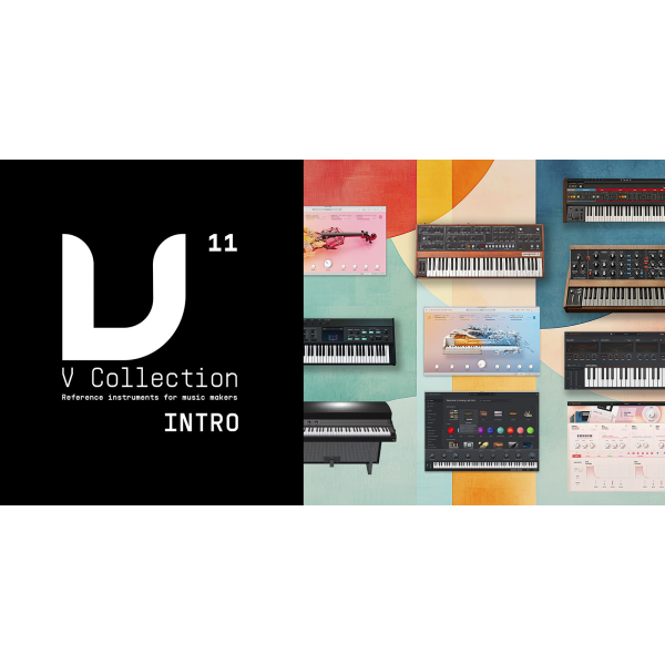 Logiciels instruments virtuels - Arturia - V-Collection 11 Intro Logiciels instruments virtuels - Arturia - V-Collection 11 Intro