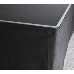 Jupes de scène pour praticables - ConteStage - PLTL-JU80X100
