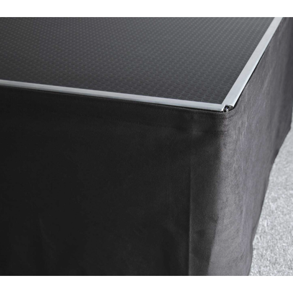 Jupes de scène pour praticables - ConteStage - PLTL-JU80X100