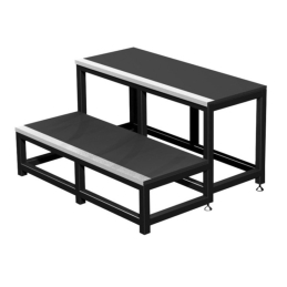 Escaliers pour plateformes de scènes Light - ConteStage - PLT-STM40