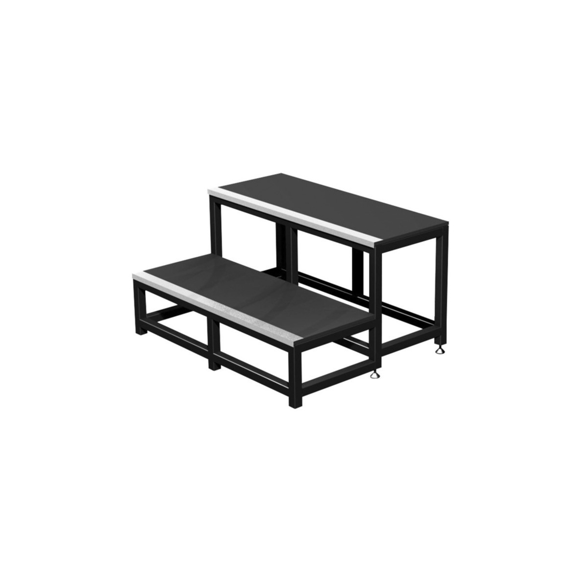 Escaliers pour plateformes de scènes Light - ConteStage - PLT-STM40