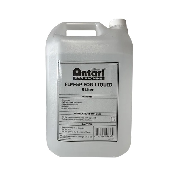 Liquide brouillard - Antari - FLM 5P - Liquide à fumée - 5L