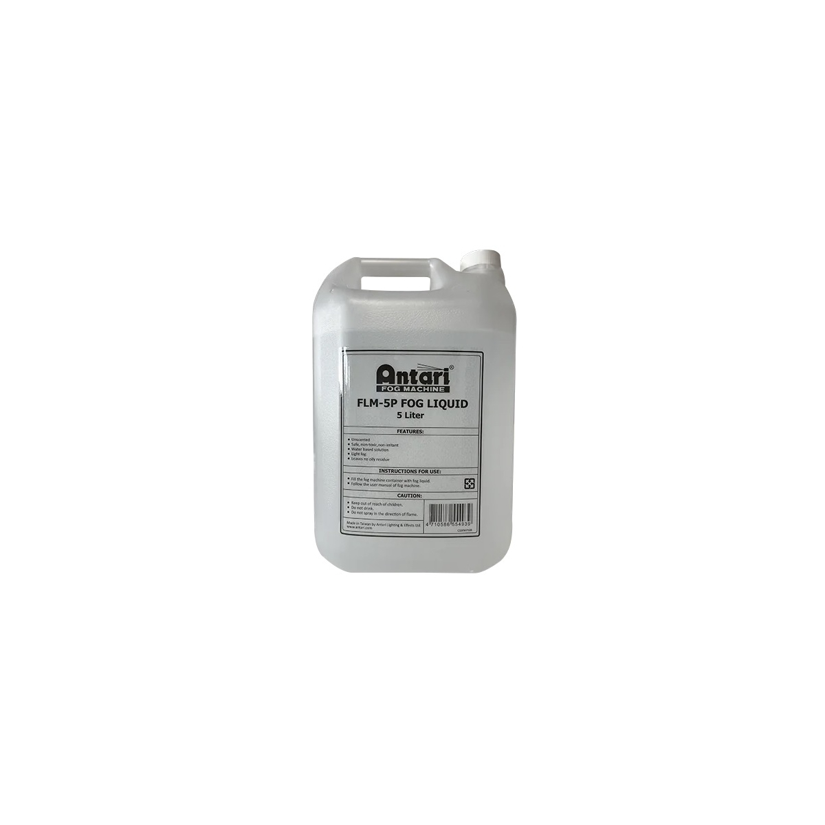 Liquide brouillard - Antari - FLM 5P - Liquide à fumée - 5L